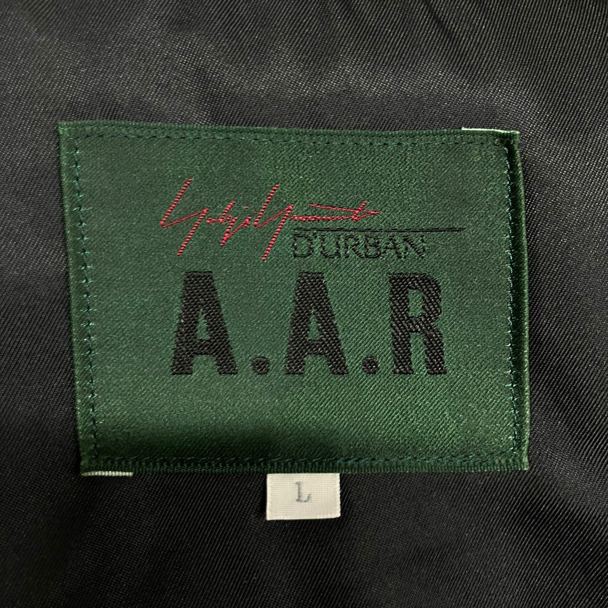 YOHJI YAMAMOTO×D’URBAN ストライプテーラードジャケット 古着・中古-5枚目のアイテム画像