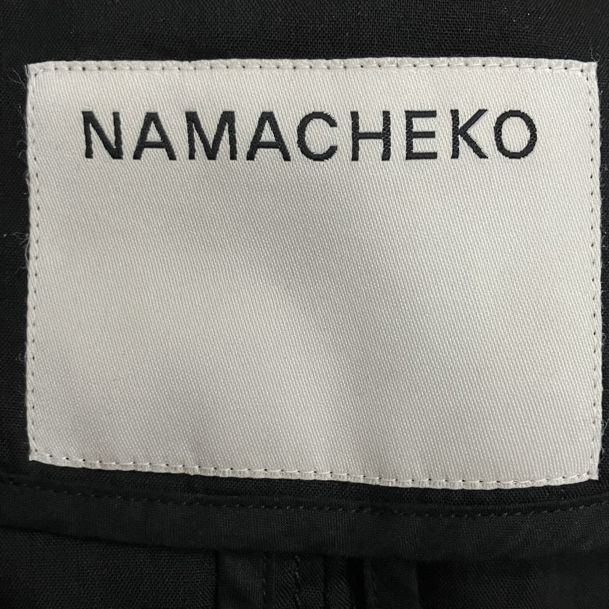 NAMACHEKO サマーウールジャケット 古着・中古-6枚目のアイテム画像