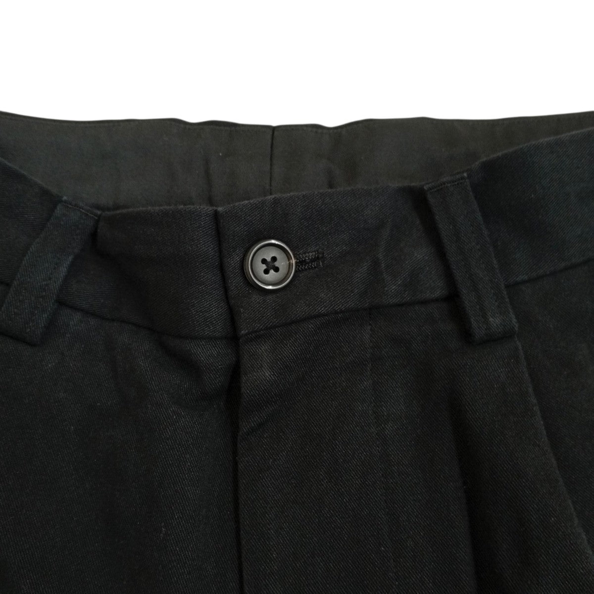 IRREGULAR COTTON TWILL TROUSERS2タックパンツ579-5240251