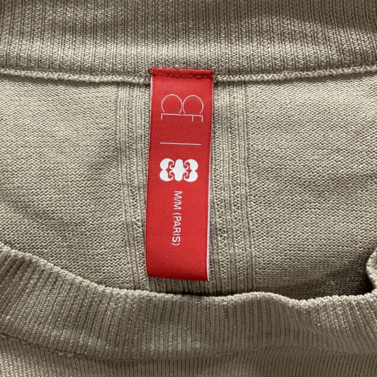 ニットカットソー
