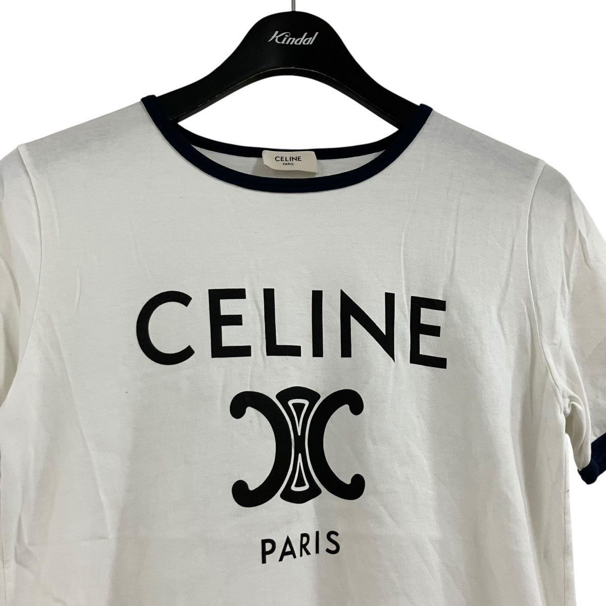 CELINE ロゴ半袖Tシャツ 古着・中古-2枚目のアイテム画像