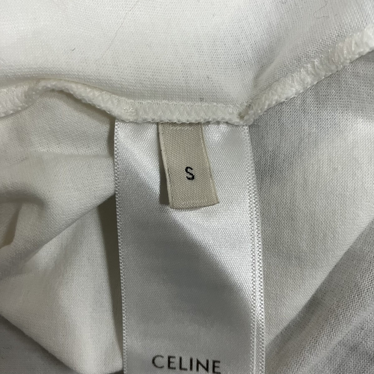 CELINE ロゴ半袖Tシャツ 古着・中古-6枚目のアイテム画像