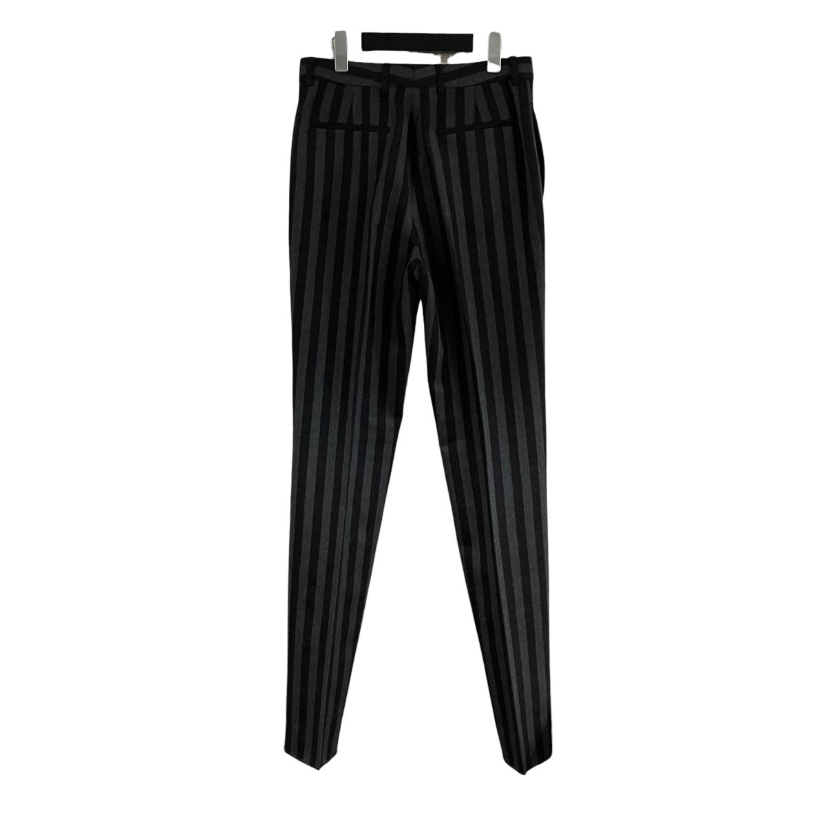 Saint Laurent Paris ウールストライプスラックス 古着・中古-4枚目のアイテム画像