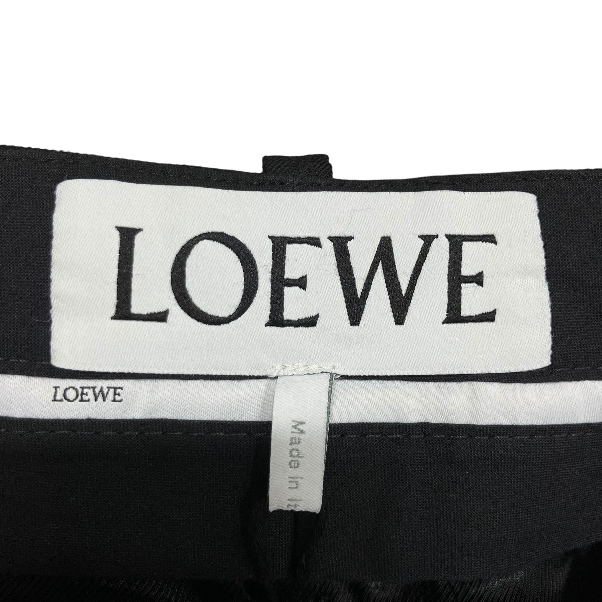 LOEWE ストライプスラックス 古着・中古-6枚目のアイテム画像
