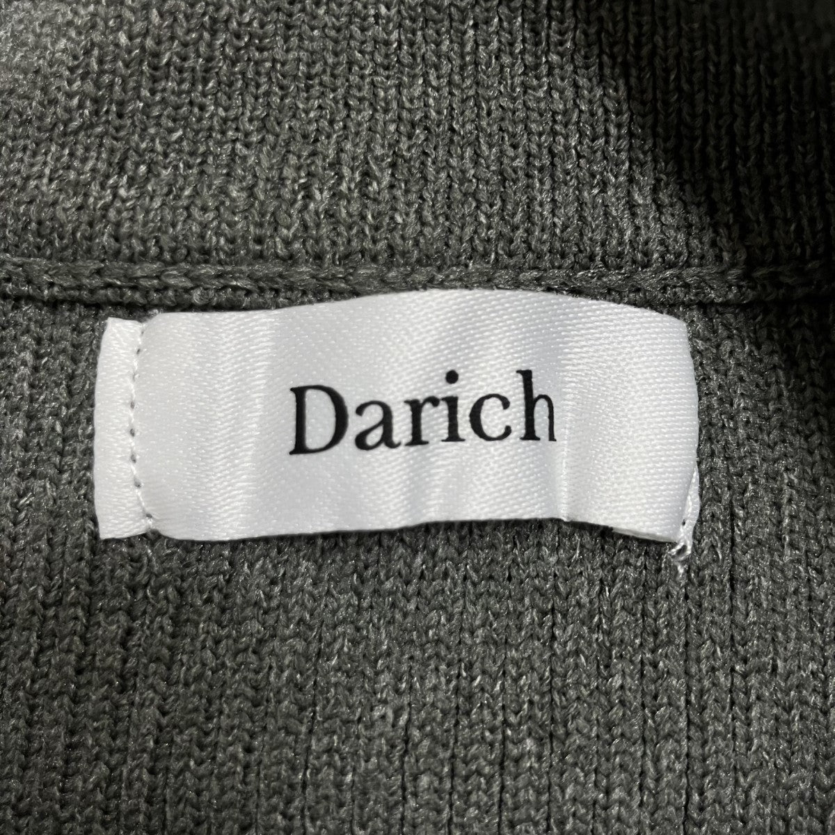 Darich(ダーリッチ) ネックリボンプリーツニットミニワンピース