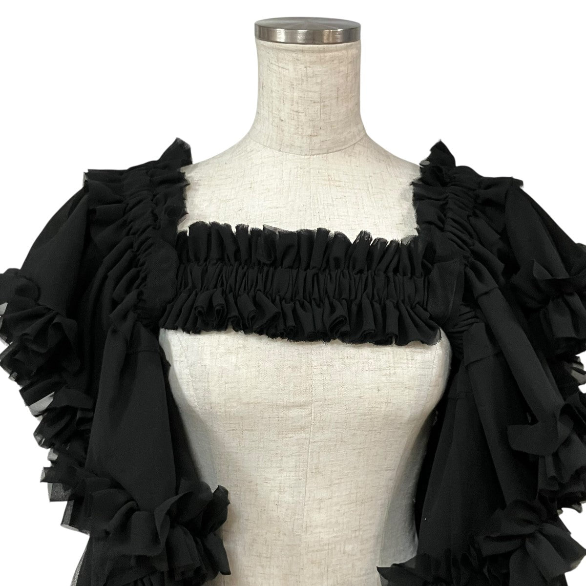 noir kei ninomiya チュールベスト 古着・中古-2枚目のアイテム画像