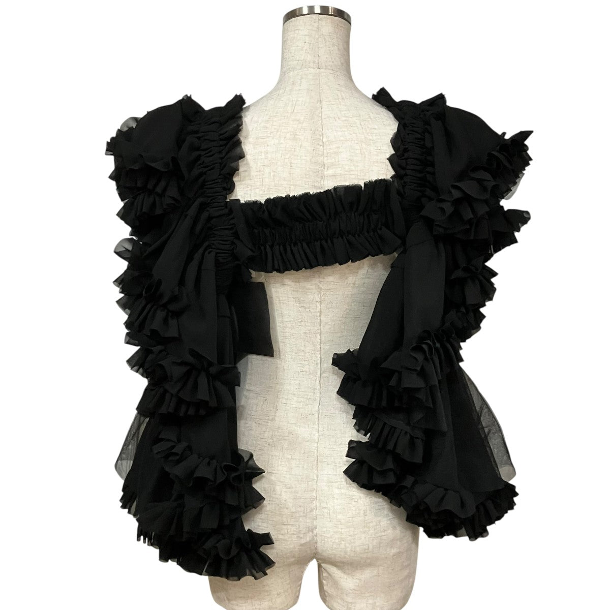 noir kei ninomiya チュールベスト 古着・中古-3枚目のアイテム画像