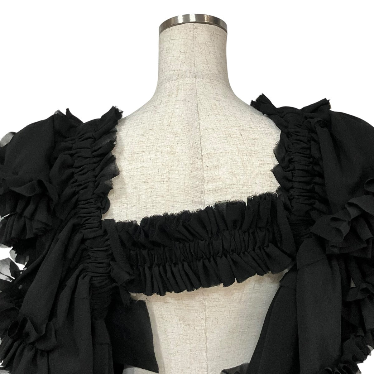 noir kei ninomiya チュールベスト 古着・中古-4枚目のアイテム画像