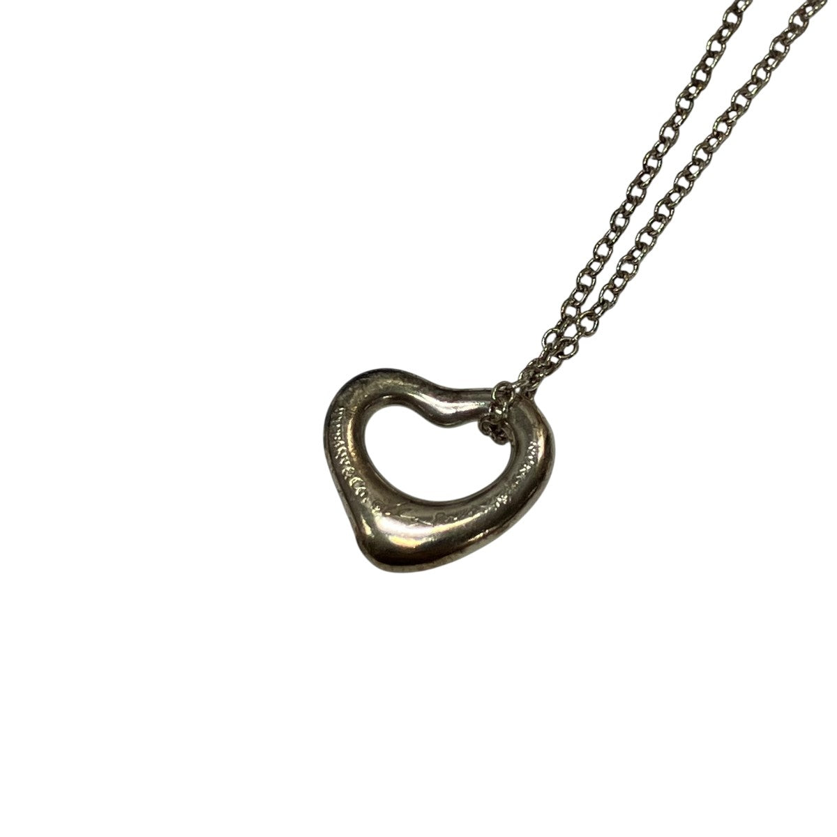 Tiffany ＆ Co． オープンハートネックレス 古着・中古-4枚目のアイテム画像