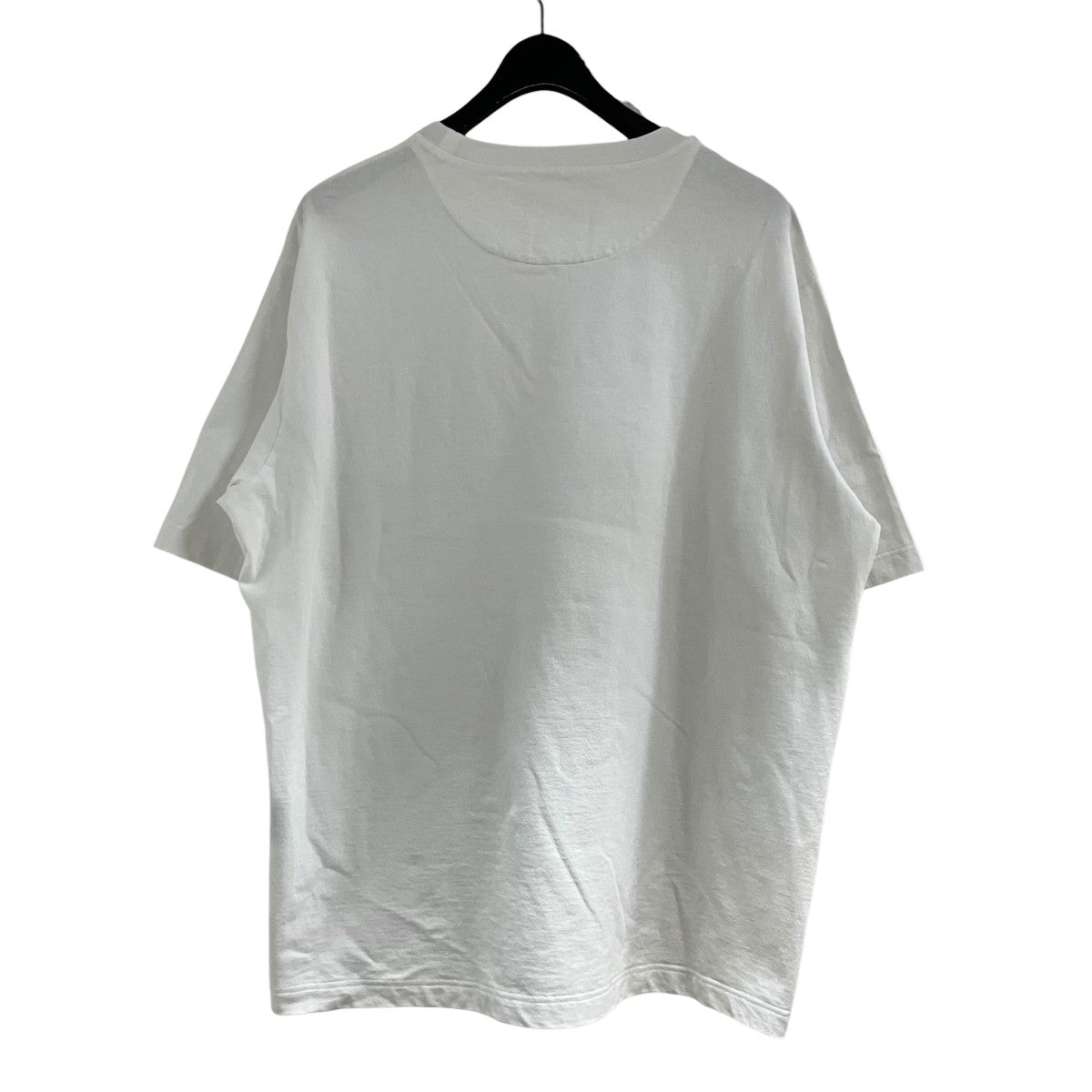 PRADA(プラダ) ロゴエンボスTシャツ UJN896 ホワイト サイズ L｜【公式