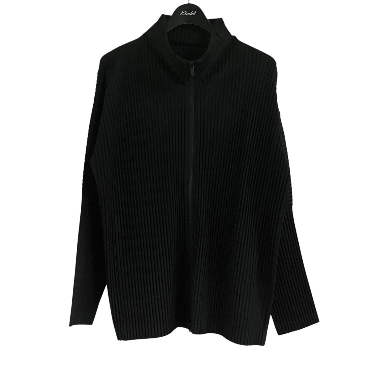 HOMME PLISSE ISSEY MIYAKE BASICSプリーツZIP UPトレーナー 古着・中古-1枚目のアイテム画像