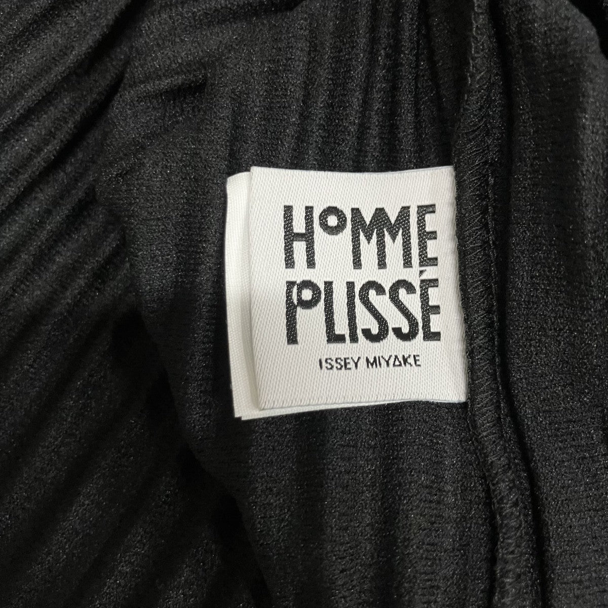 HOMME PLISSE ISSEY MIYAKE BASICSプリーツZIP UPトレーナー 古着・中古-6枚目のアイテム画像