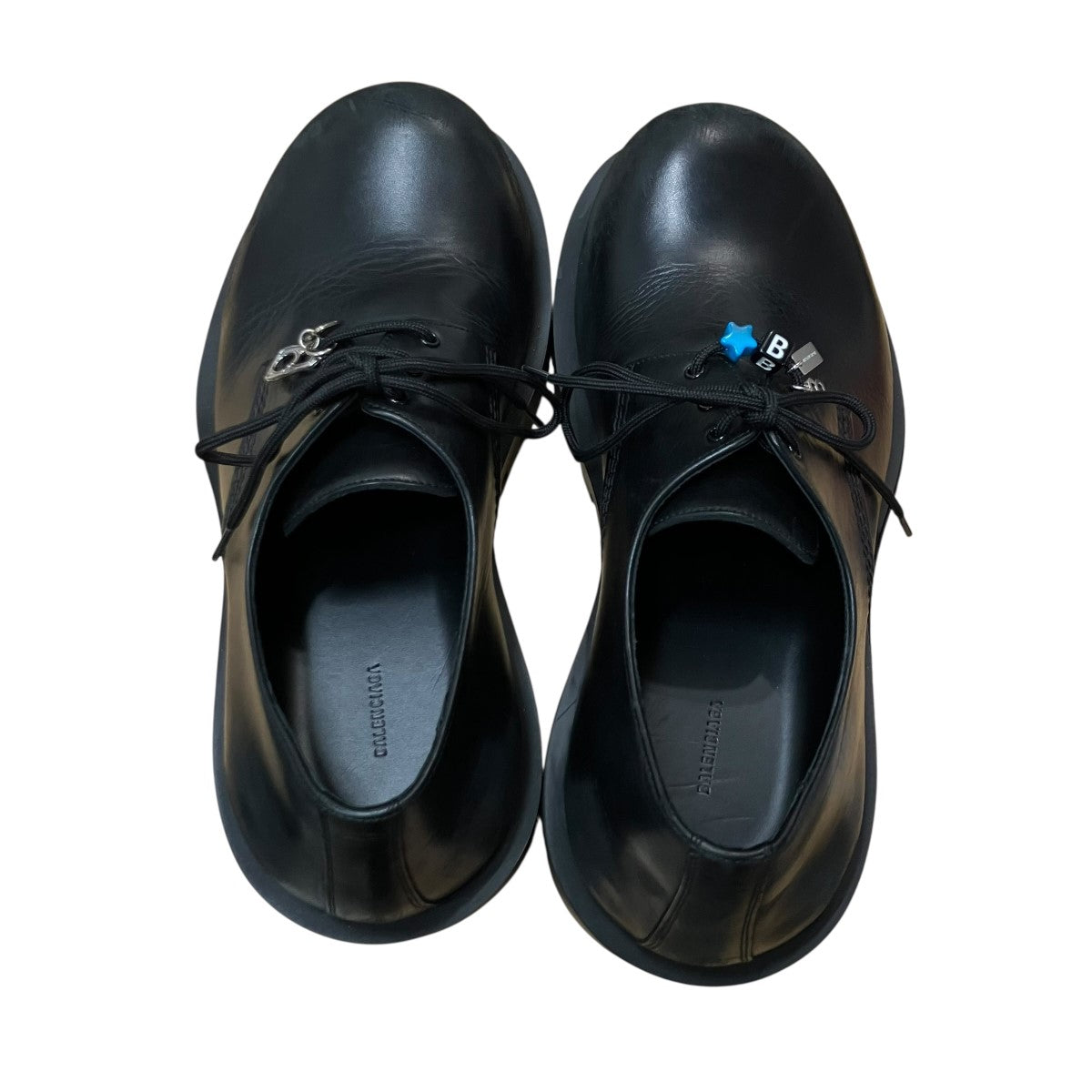 BALENCIAGA(バレンシアガ) ハマーダービーシューズ 786136 ブラック