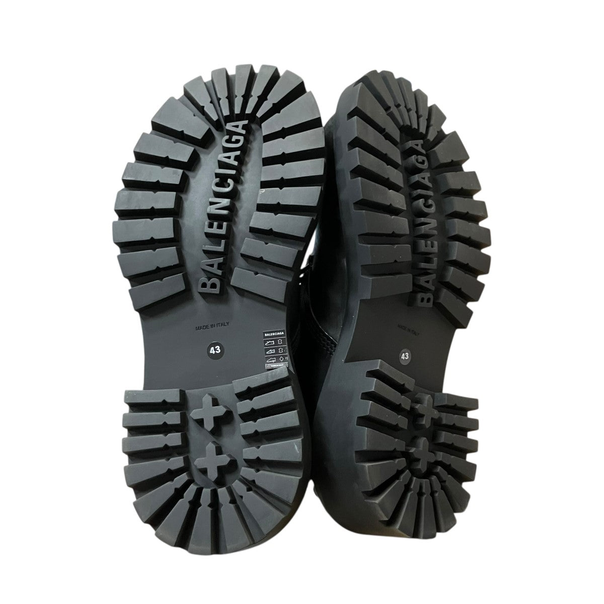 BALENCIAGA(バレンシアガ) ハマーダービーシューズ 786136 ブラック