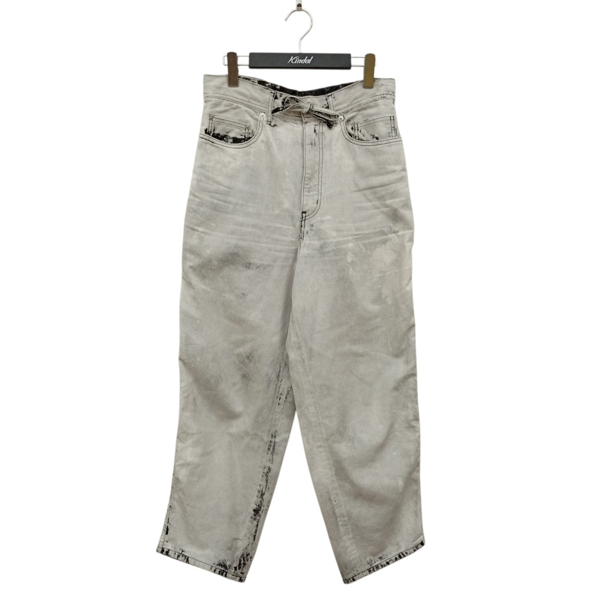 eft hand twill carved denim pantsデニムパンツ1515105008