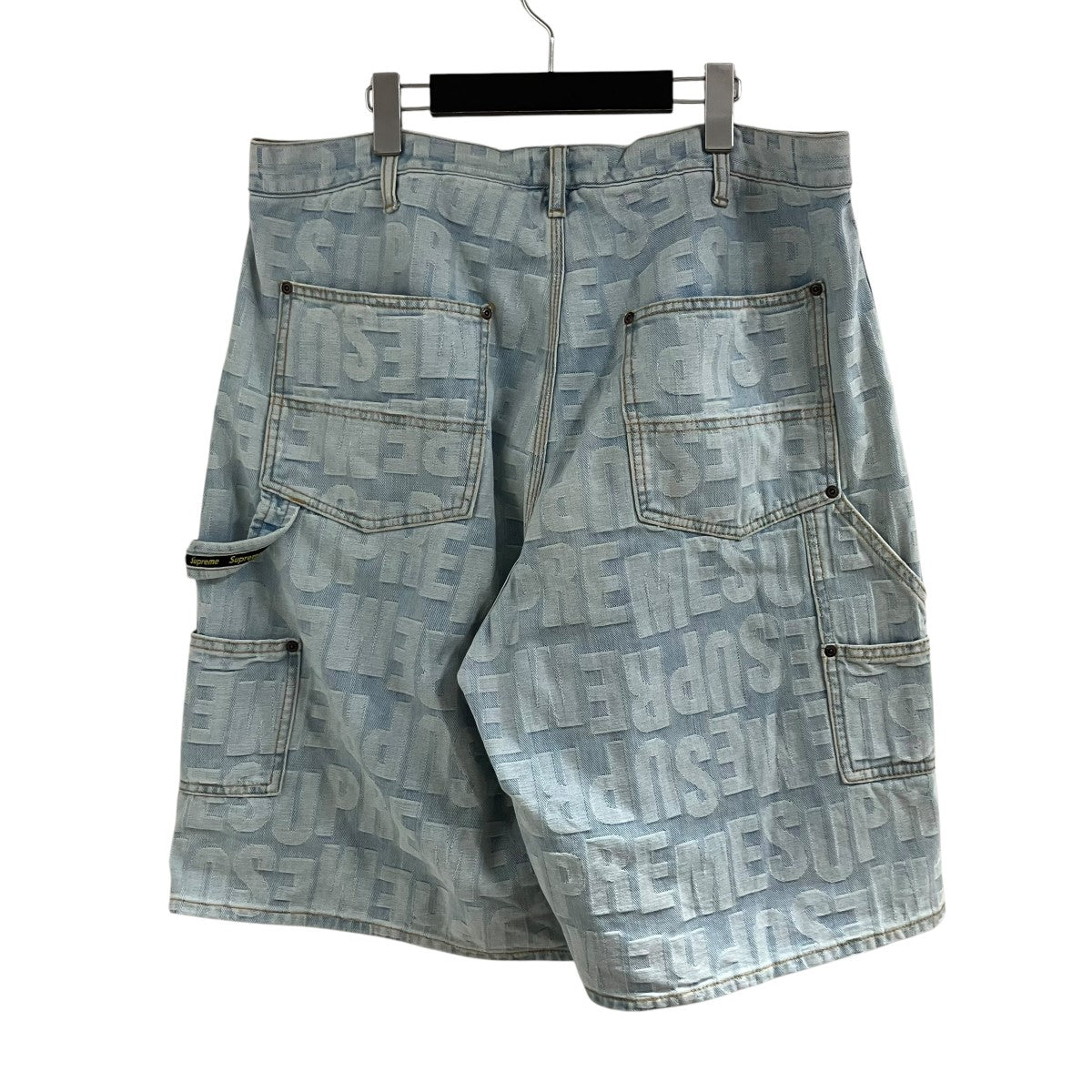 Supreme ロゴデニムショートパンツ 古着・中古-4枚目のアイテム画像
