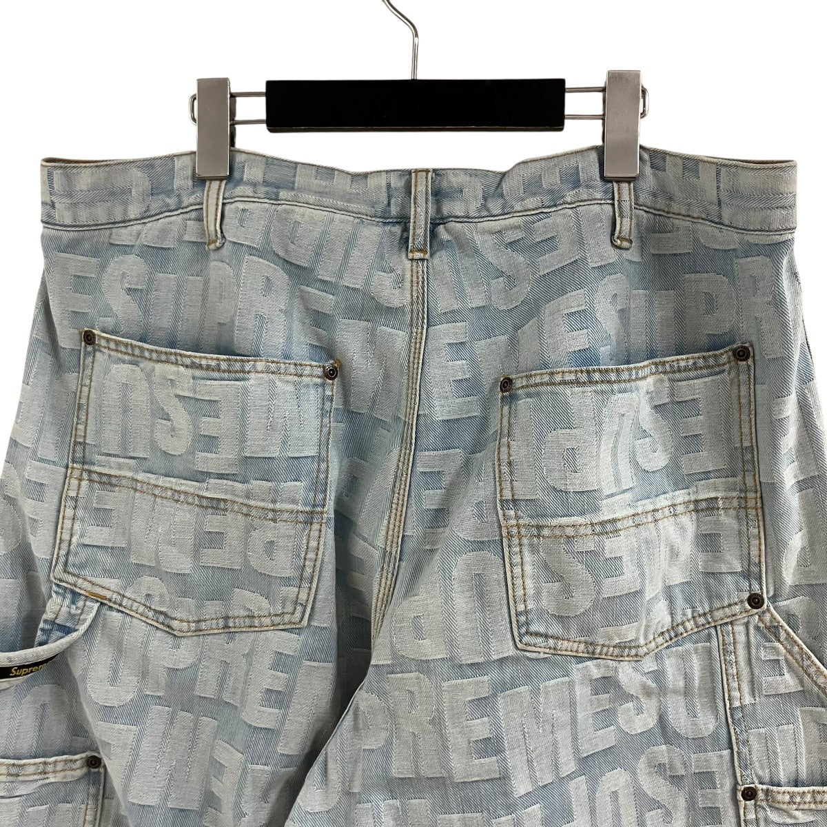 Supreme ロゴデニムショートパンツ 古着・中古-5枚目のアイテム画像