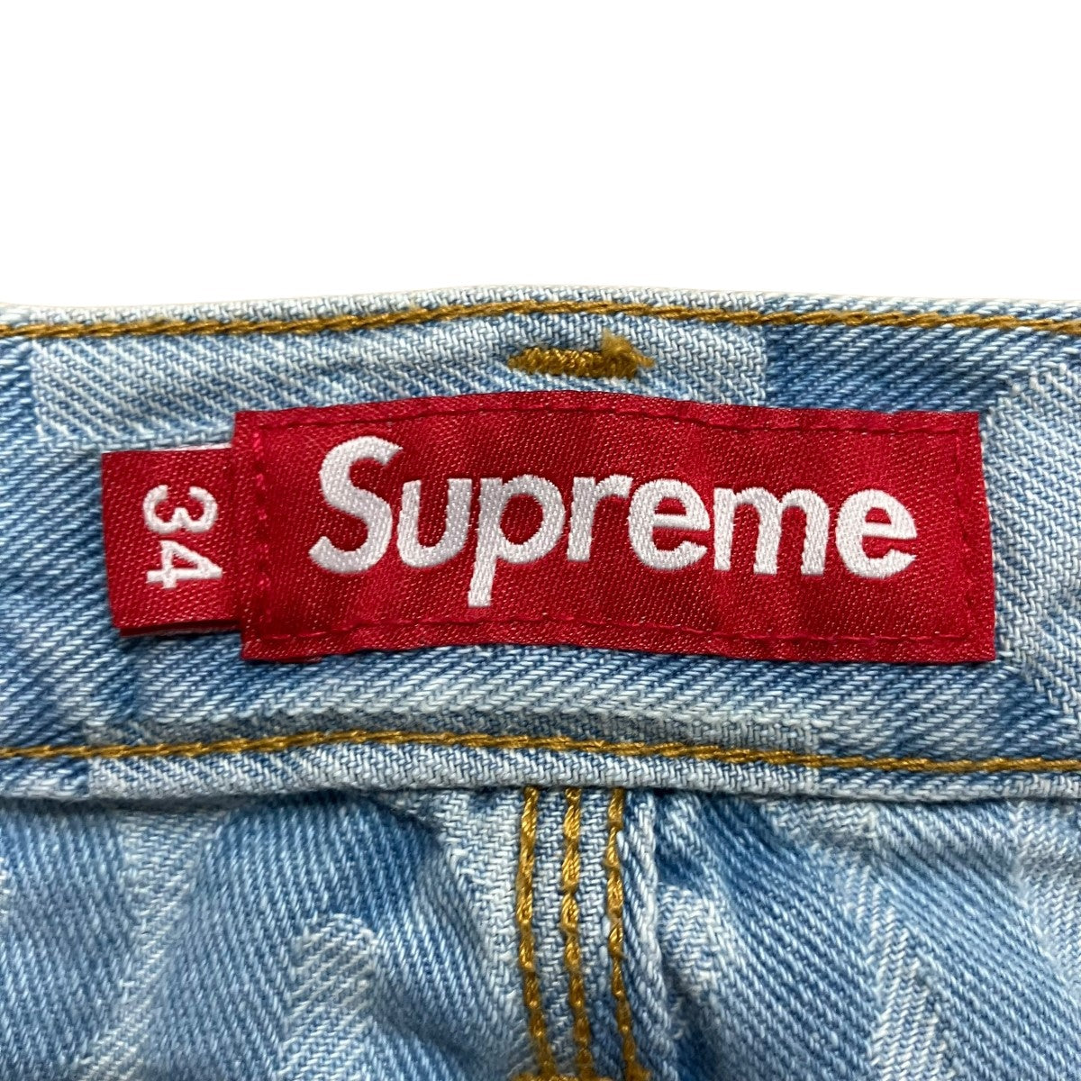 Supreme ロゴデニムショートパンツ 古着・中古-6枚目のアイテム画像