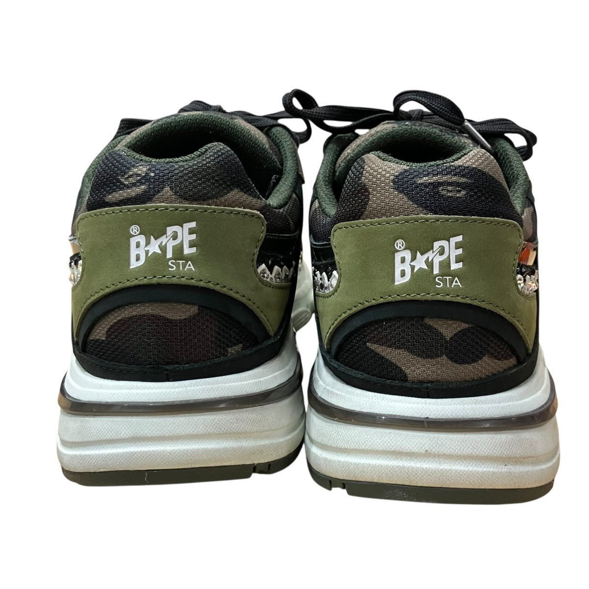 A BATHING APE×SWAROVSKI ラメストーンローカットスニーカー 古着・中古-5枚目のアイテム画像