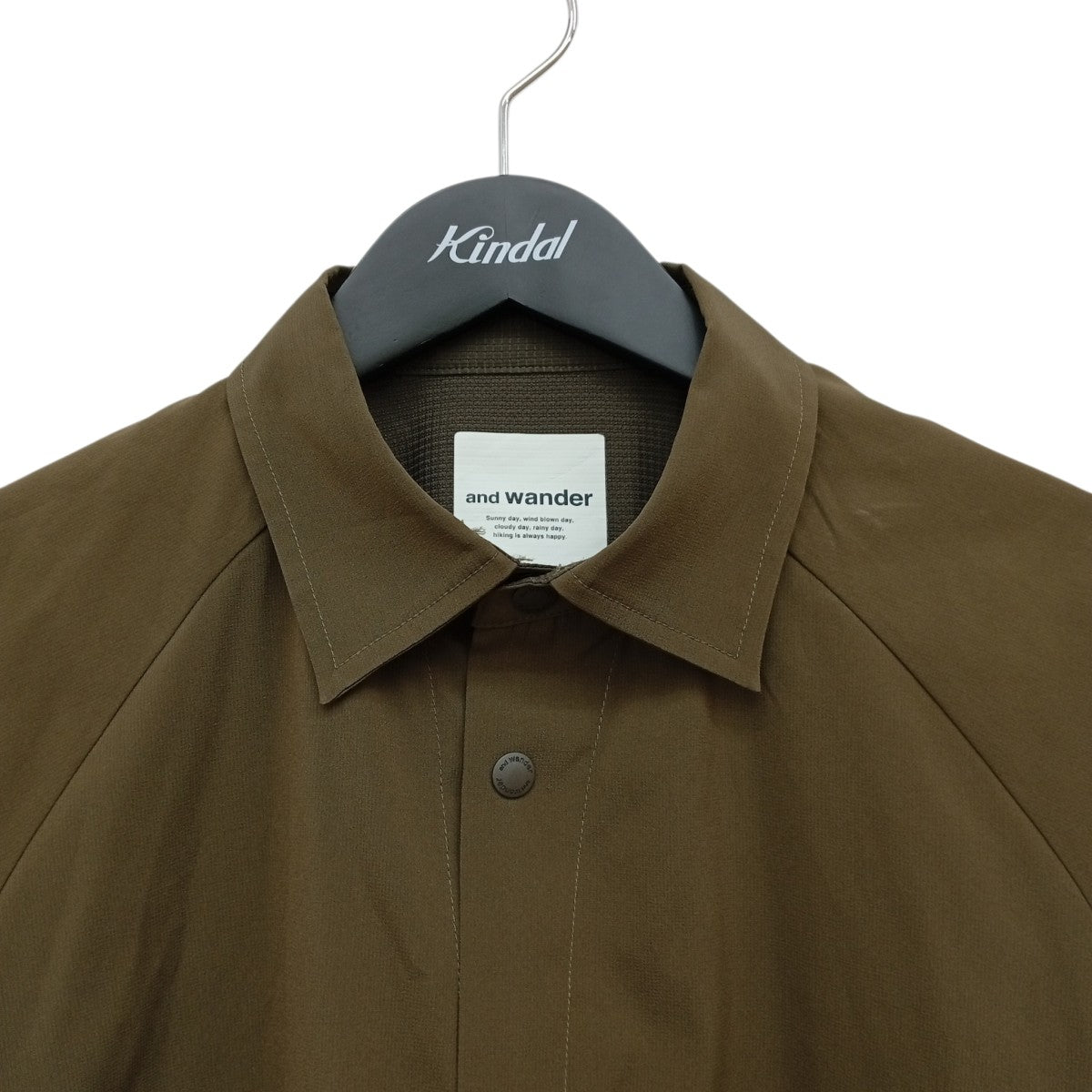 and wander スイッチングショートスリーブシャツ574-1153038 古着・中古-4枚目のアイテム画像