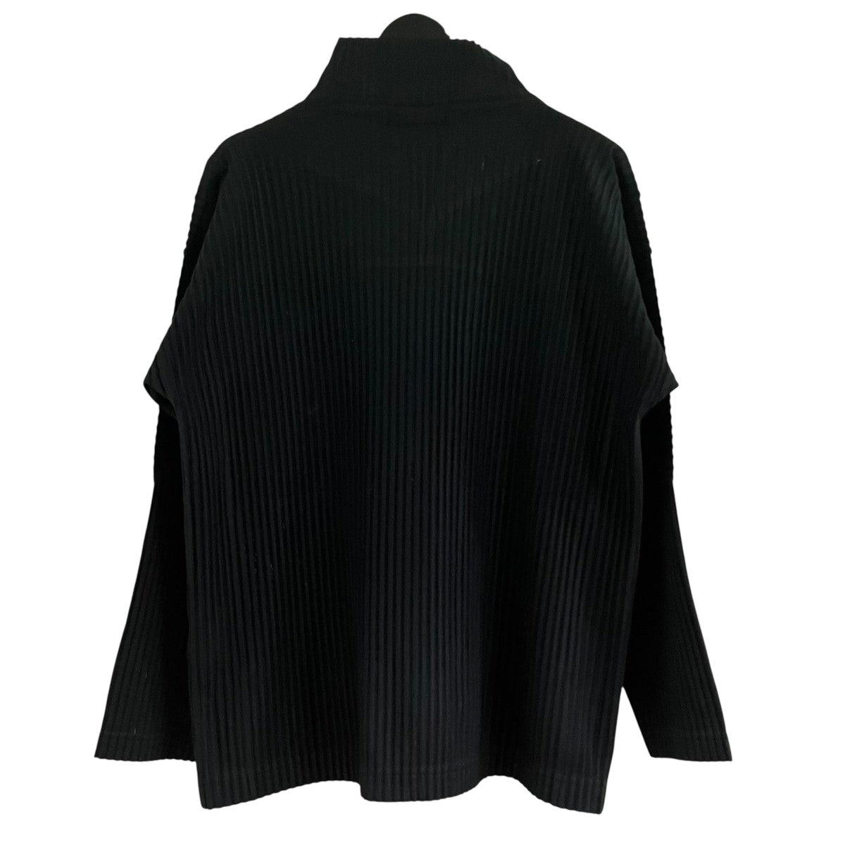 HOMME PLISSE ISSEY MIYAKE BASICSプリーツジップアップジャケット 古着・中古-3枚目のアイテム画像