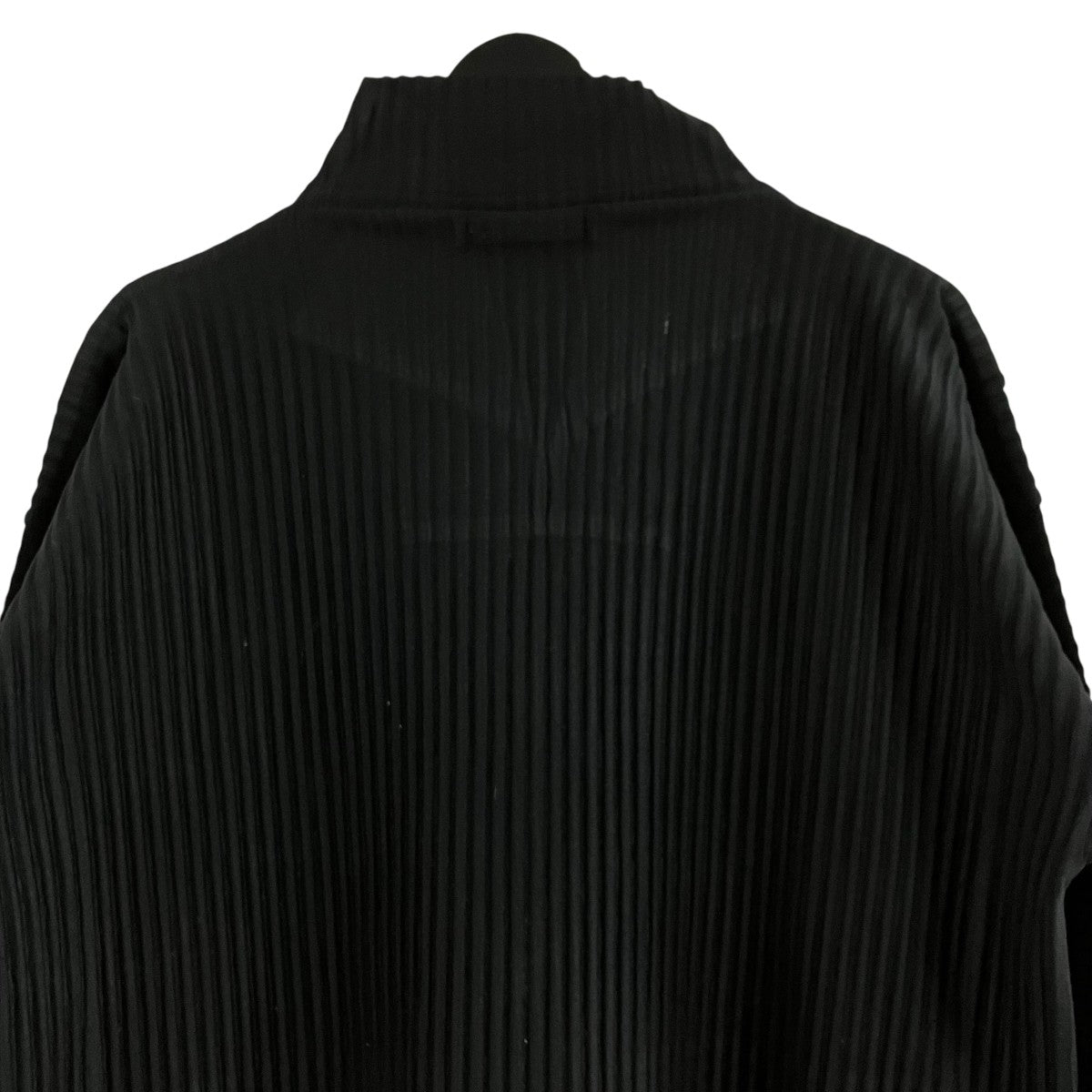 HOMME PLISSE ISSEY MIYAKE BASICSプリーツジップアップジャケット 古着・中古-4枚目のアイテム画像
