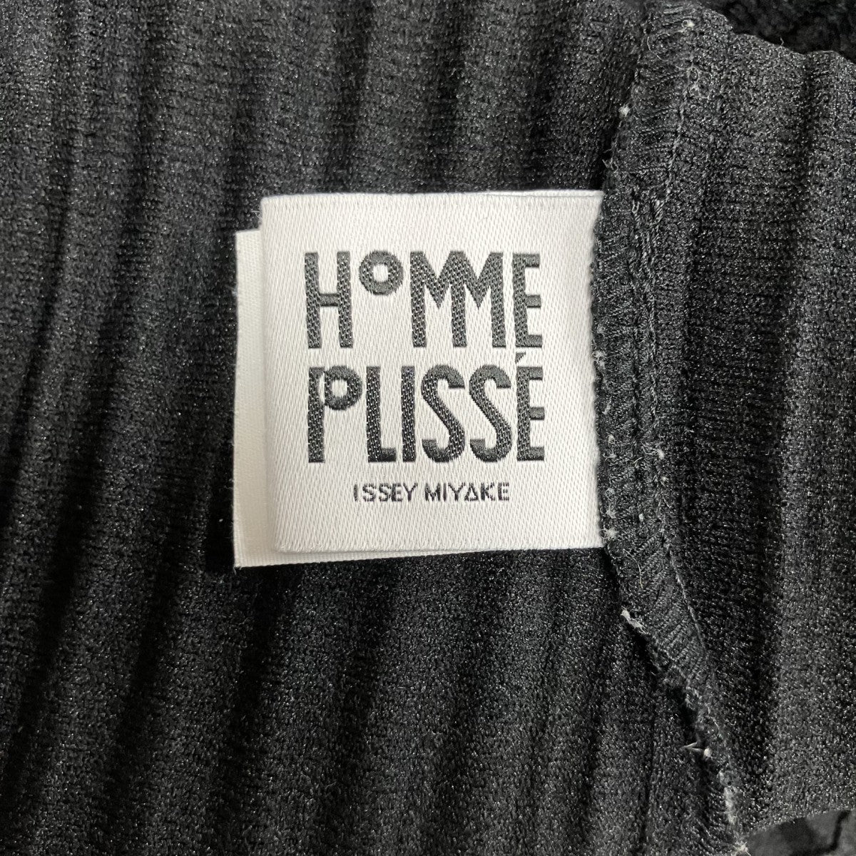 HOMME PLISSE ISSEY MIYAKE BASICSプリーツジップアップジャケット 古着・中古-5枚目のアイテム画像