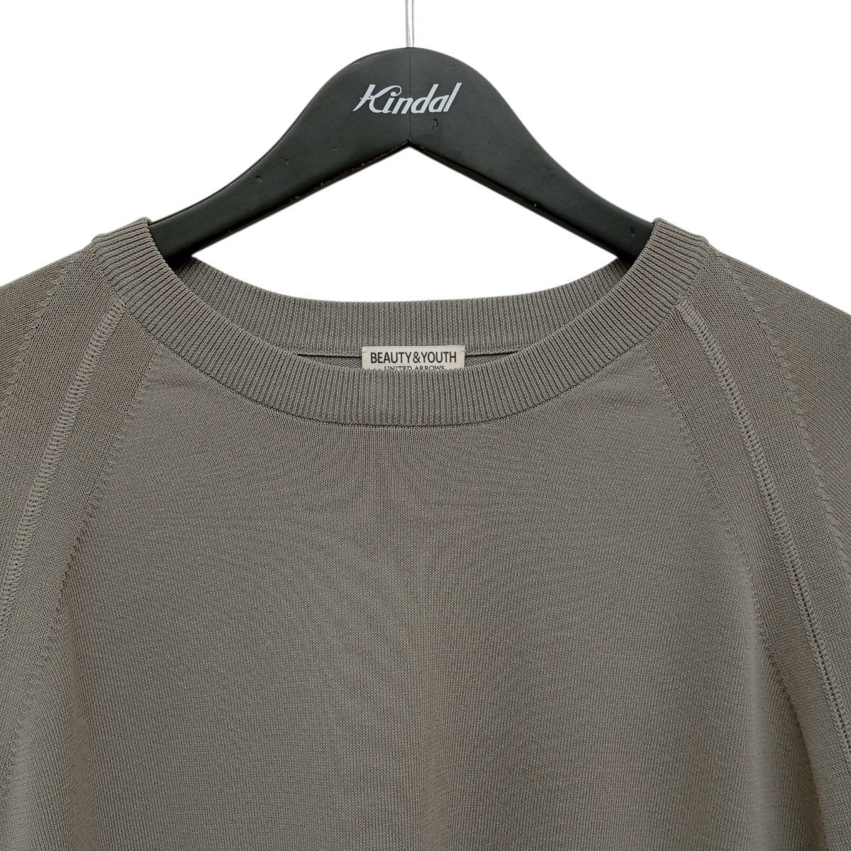 TWIST CREW NECK KNITツイストクルーネックニット1213-105-4181