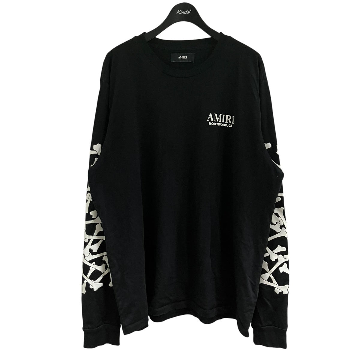 AMIRI ボーンプリントスリーブカットソー ロングスリーブTシャツ 古着・中古-1枚目のアイテム画像