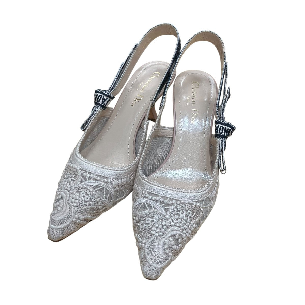 Christian Dior J’ADIORヒールストラップパンプス 古着・中古-1枚目のアイテム画像
