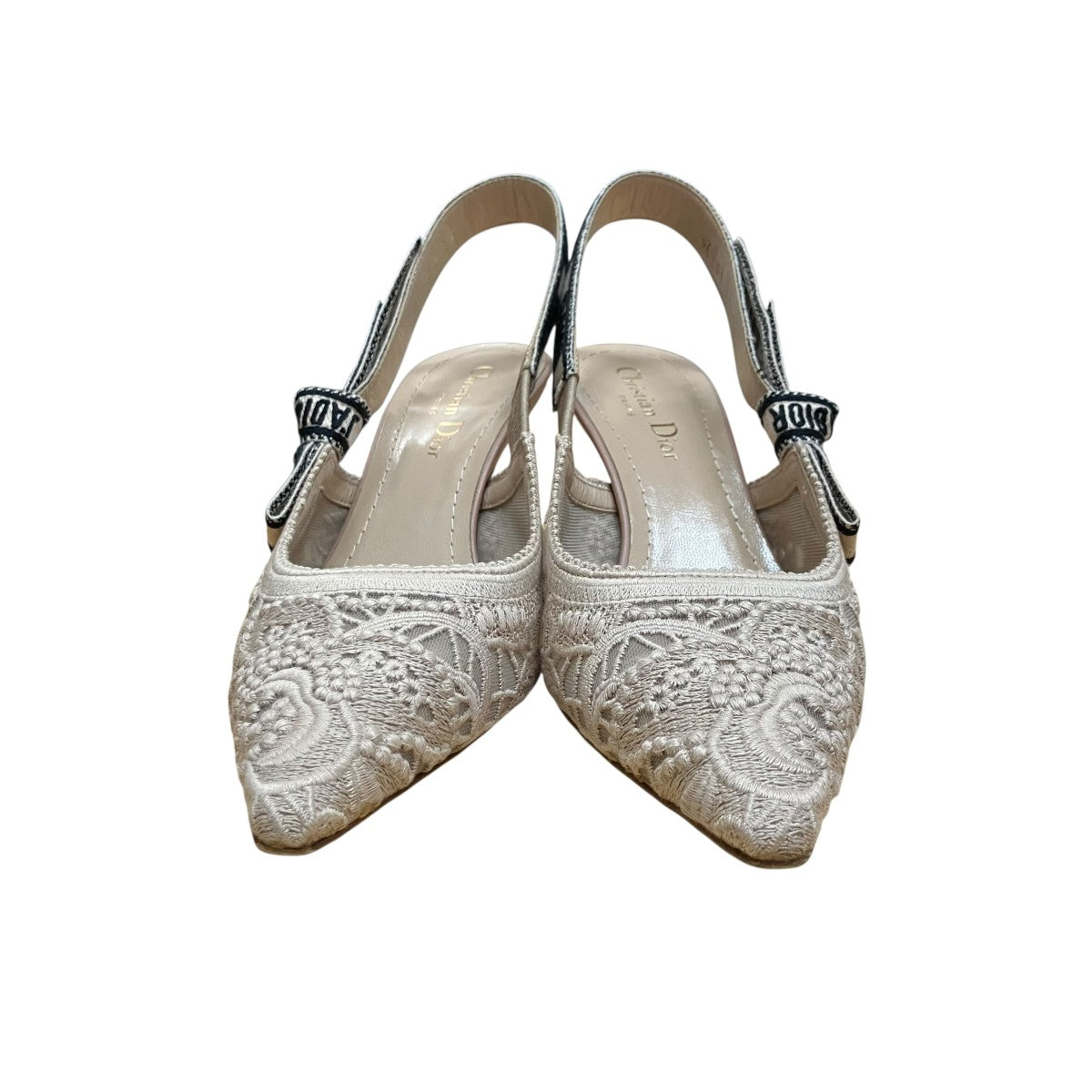 Christian Dior J’ADIORヒールストラップパンプス 古着・中古-2枚目のアイテム画像