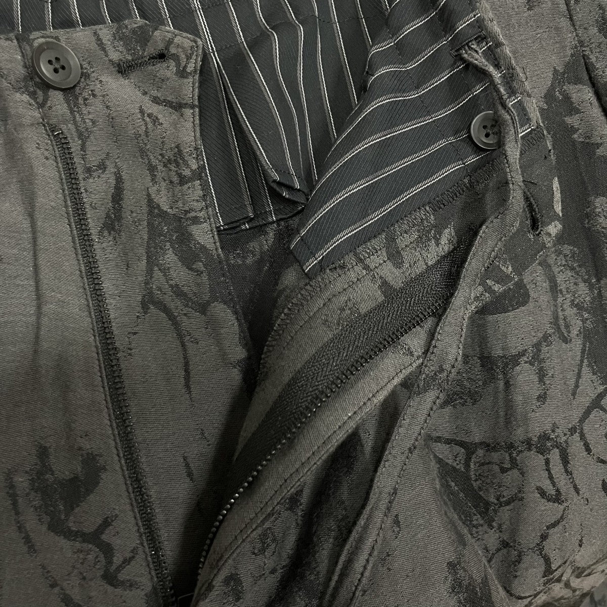 Yohji Yamamoto pour homme ドローストリングオーバーパンツ 古着・中古-5枚目のアイテム画像