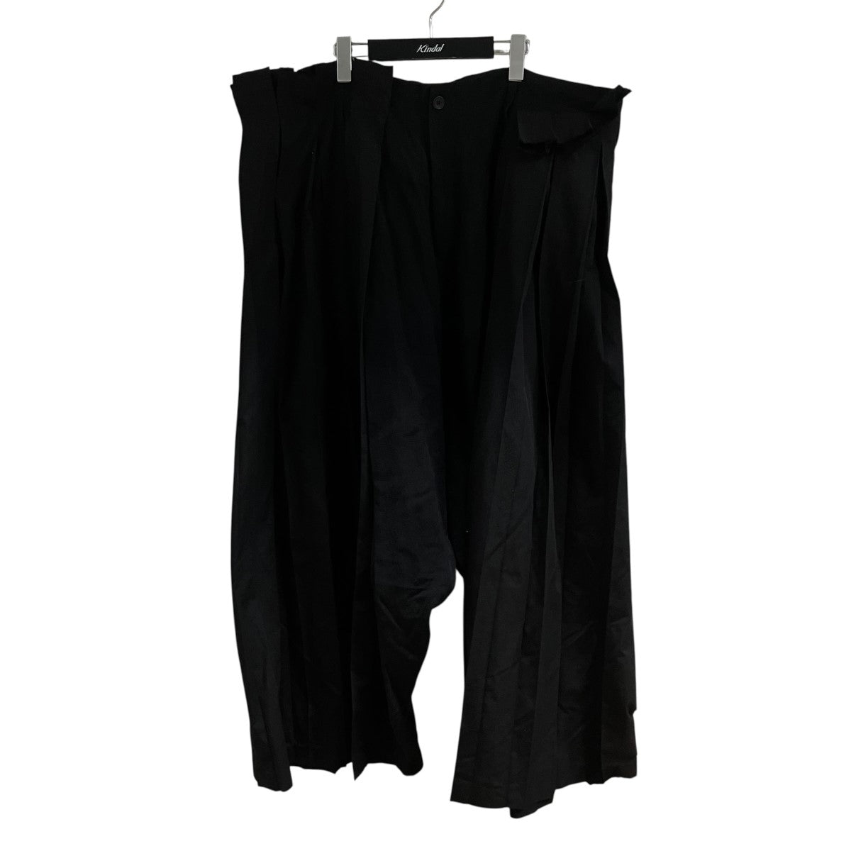Yohji Yamamoto pour homme ドローストリングプリーツパンツ 古着・中古-1枚目のアイテム画像
