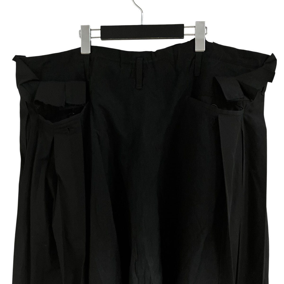 Yohji Yamamoto pour homme ドローストリングプリーツパンツ 古着・中古-5枚目のアイテム画像