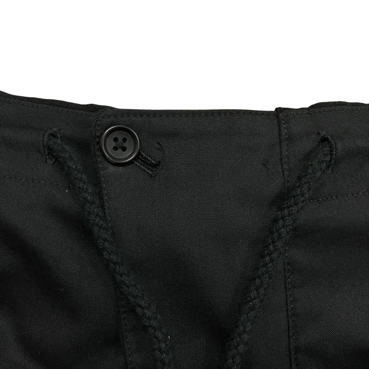 Yohji Yamamoto pour homme ドローストリングプリーツパンツ 古着・中古-6枚目のアイテム画像
