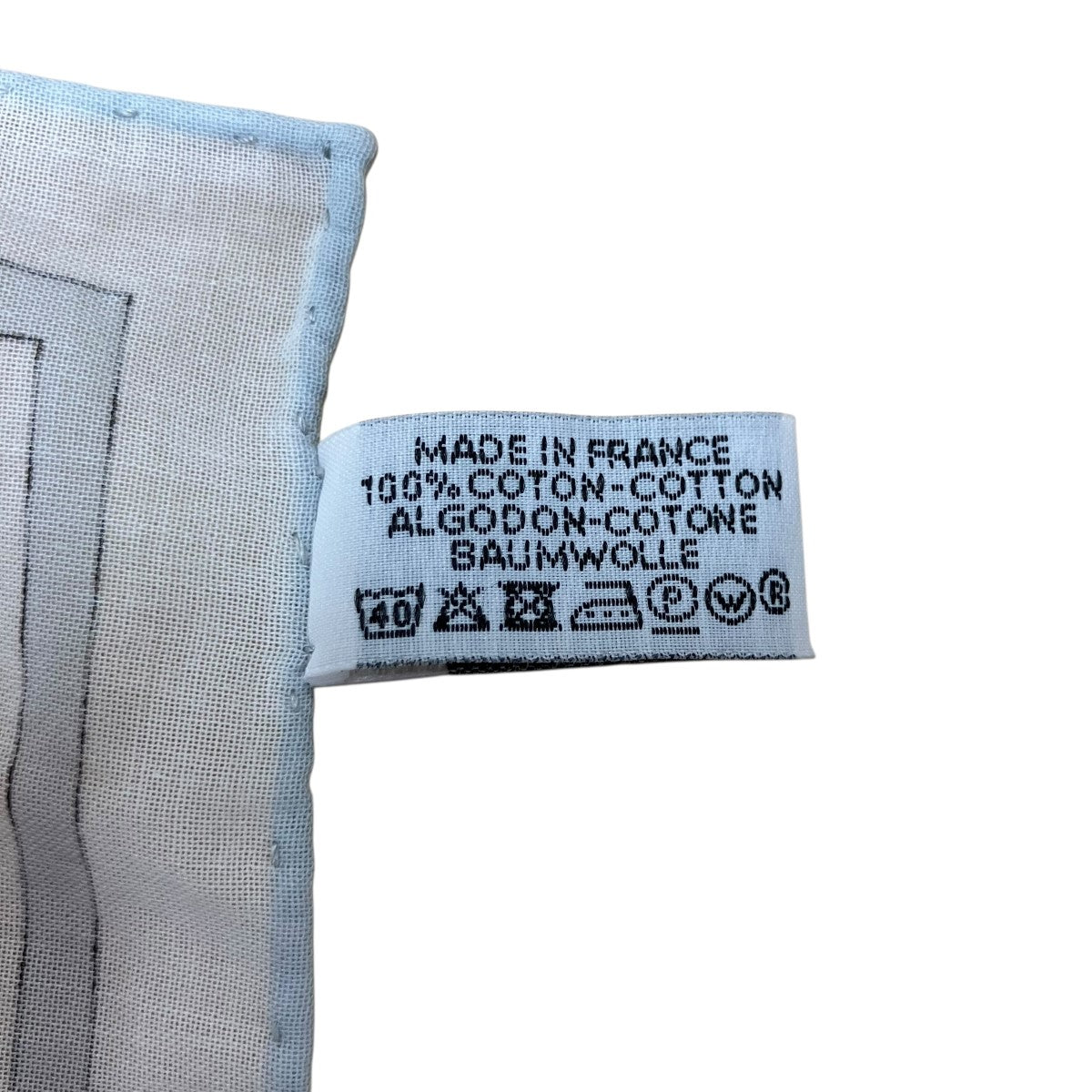 HERMES コットンスカーフ 古着・中古-4枚目のアイテム画像