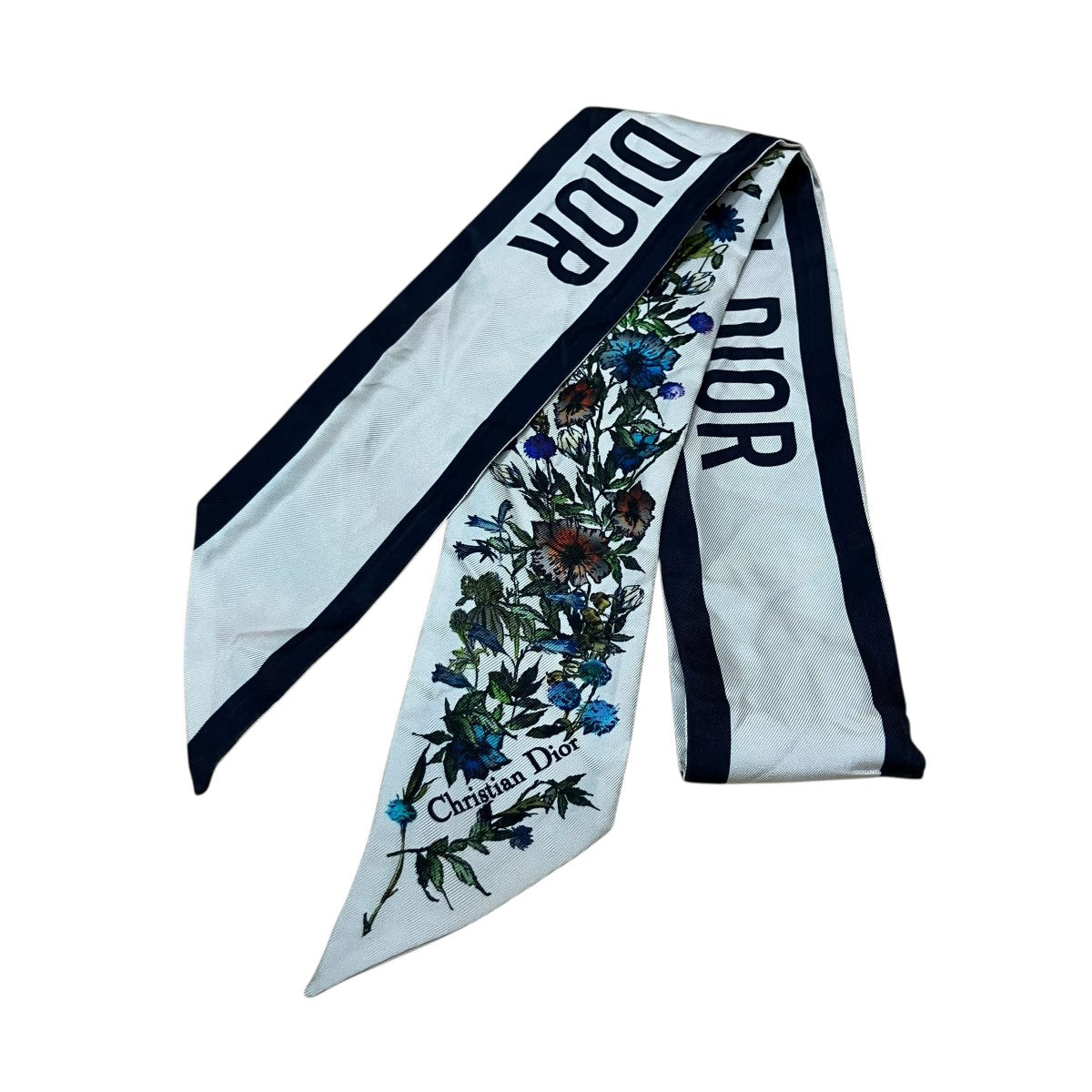 Christian Dior ミルフィオリ ミッツァ シルクスカーフ 古着・中古-1枚目のアイテム画像