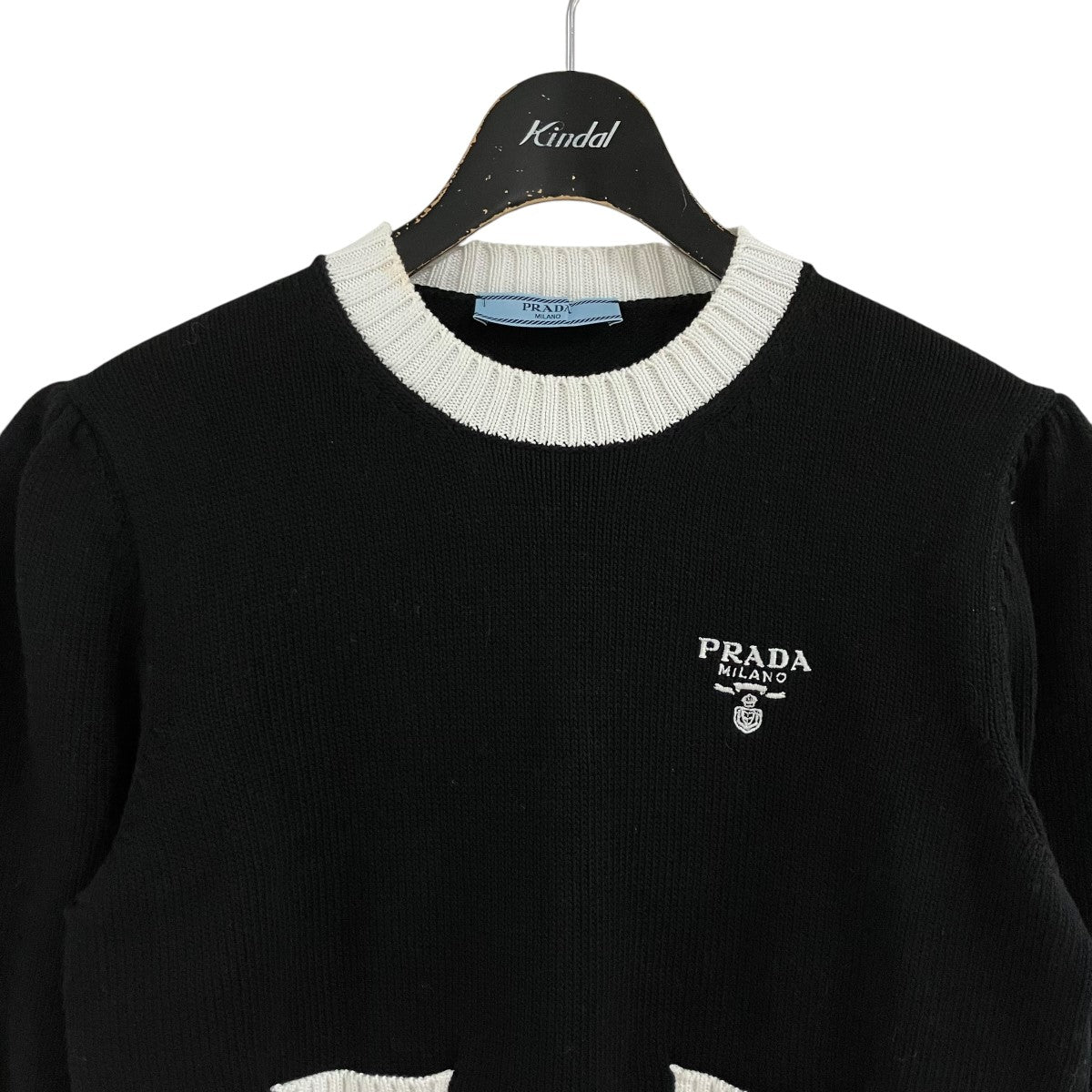ロゴニットシャツ カットソー