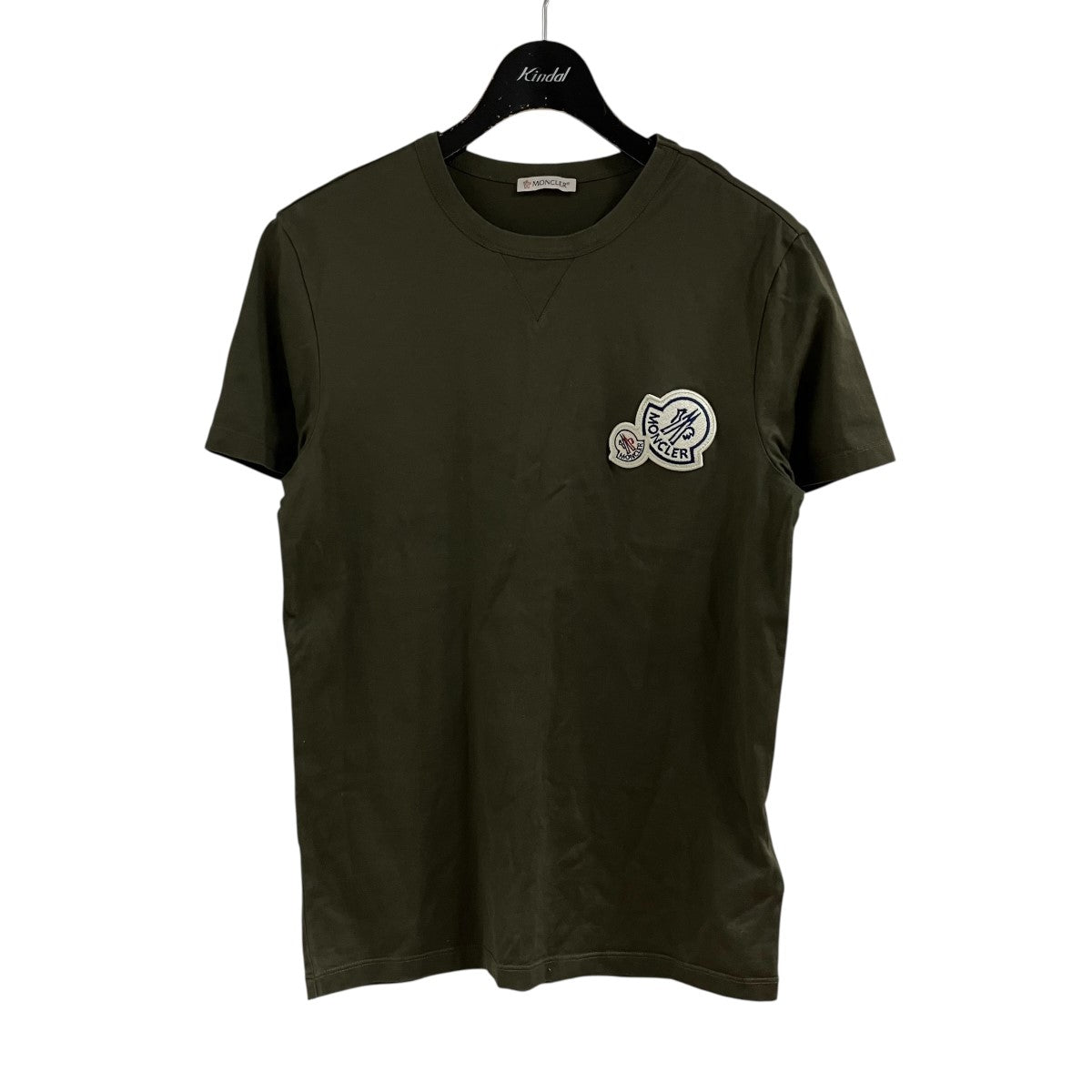 MONCLER ロゴワッペンTシャツ 古着・中古-1枚目のアイテム画像