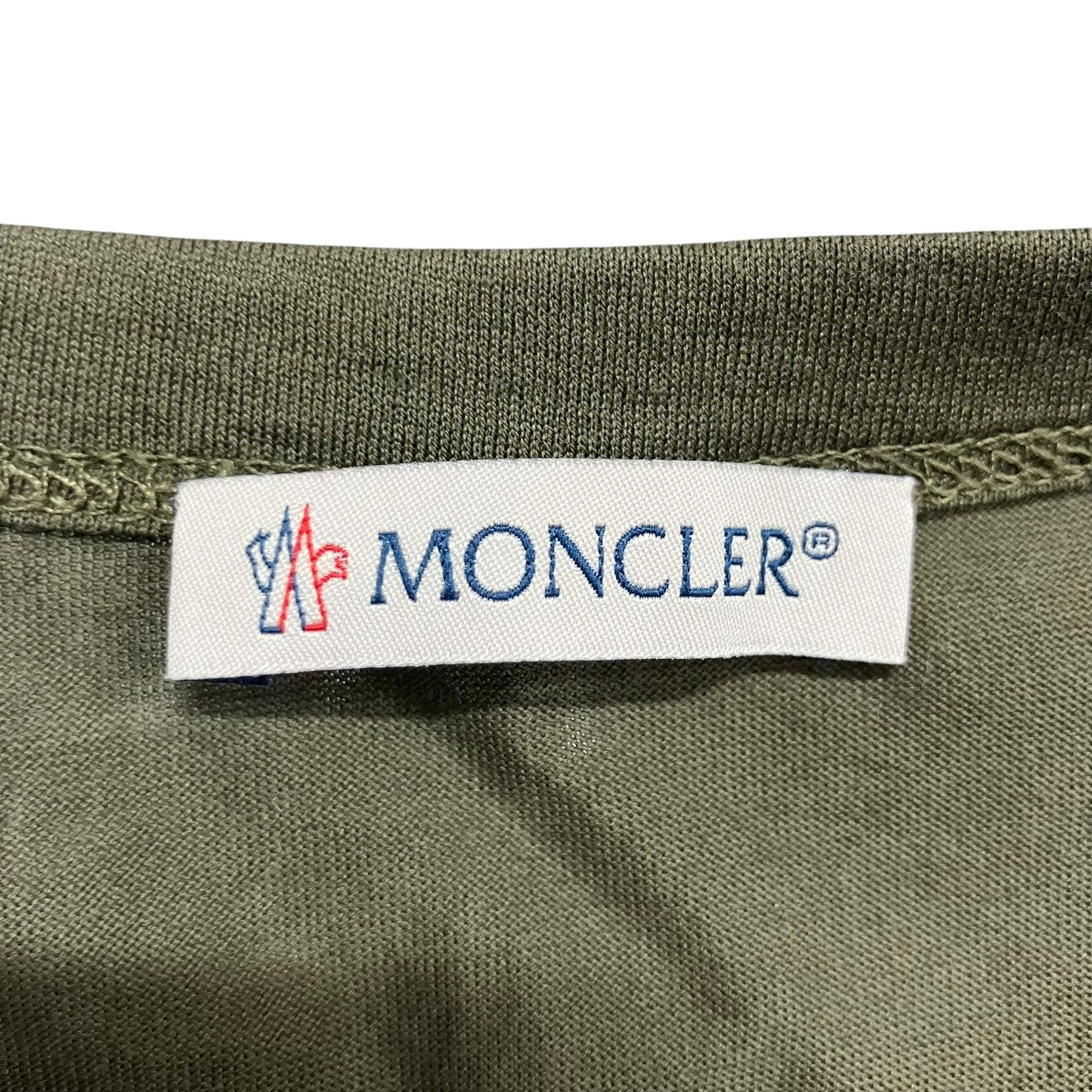 MONCLER ロゴワッペンTシャツ 古着・中古-5枚目のアイテム画像