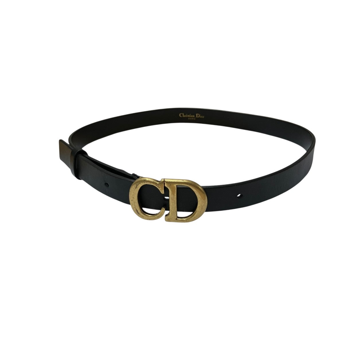 Christian Dior レザーベルト 古着・中古-1枚目のアイテム画像