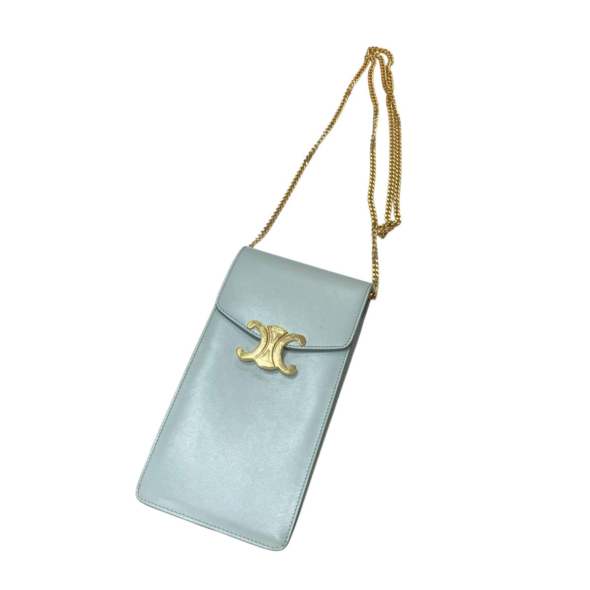 CELINE トリオンフ フォーンケース 古着・中古-1枚目のアイテム画像