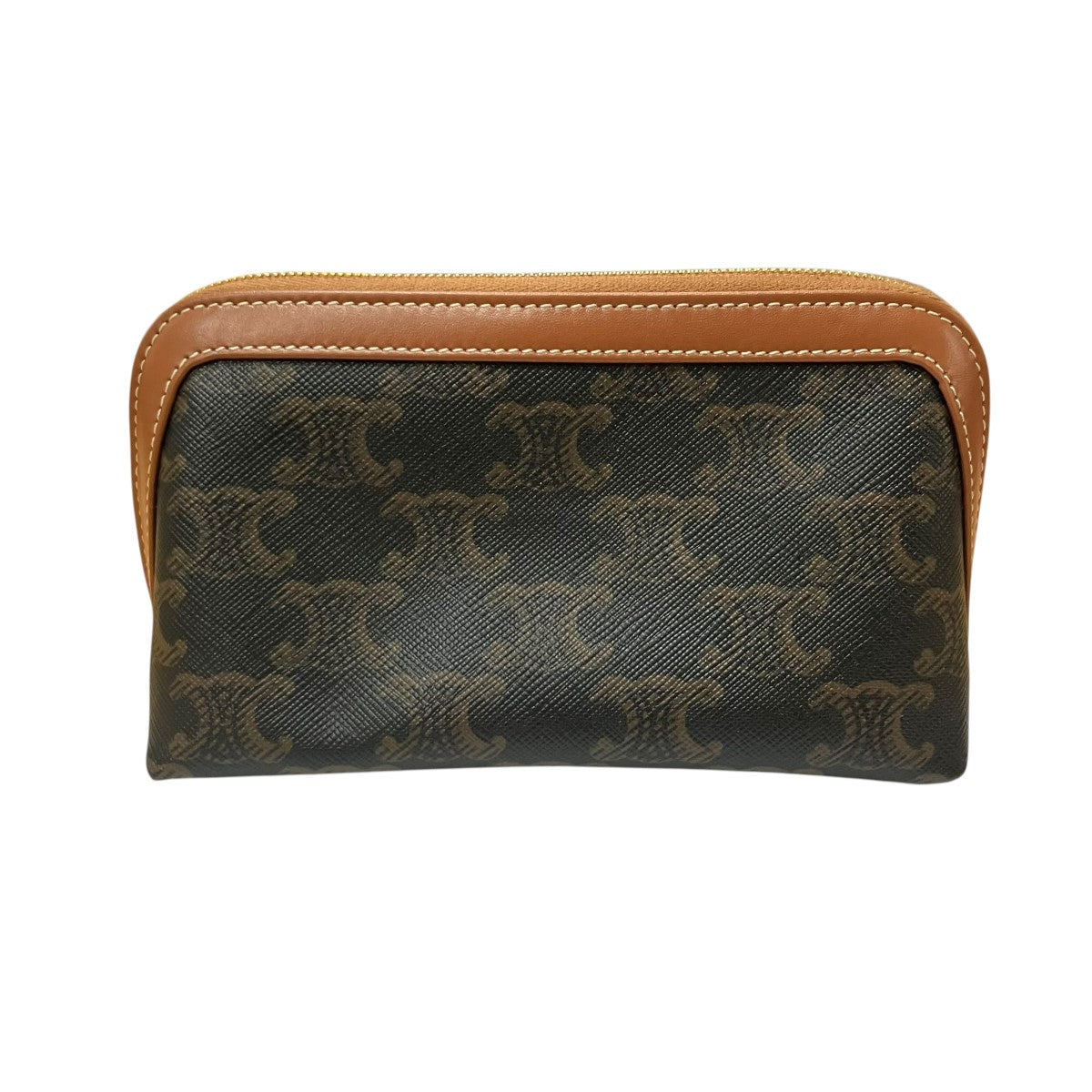 CELINE トリオンフ コスメティックポーチ スモール 古着・中古-4枚目のアイテム画像