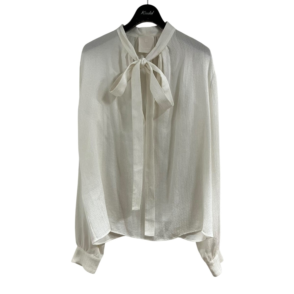 GIVENCHY ボウタイプルオーバーブラウス 古着・中古-1枚目のアイテム画像