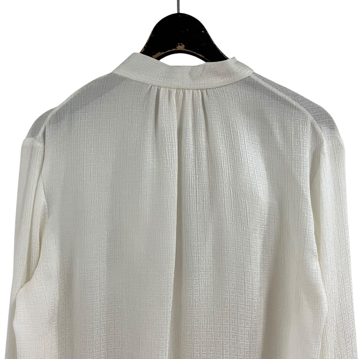 GIVENCHY ボウタイプルオーバーブラウス 古着・中古-3枚目のアイテム画像