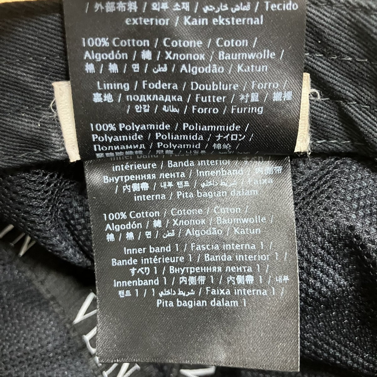 VALENTINO GARAVANI ロゴキャップ 古着・中古-8枚目のアイテム画像