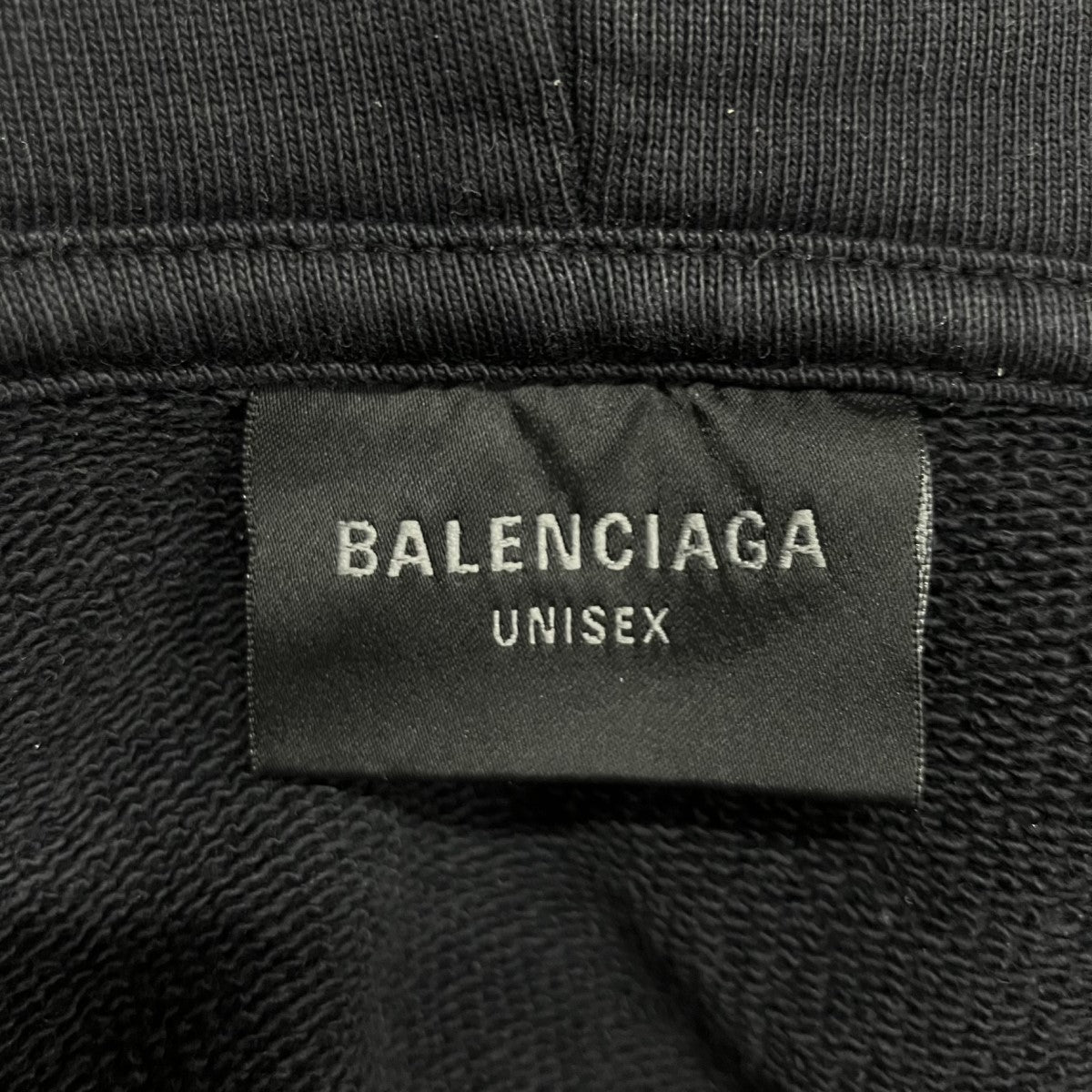 BALENCIAGA ロゴジップアップパーカー 古着・中古-5枚目のアイテム画像