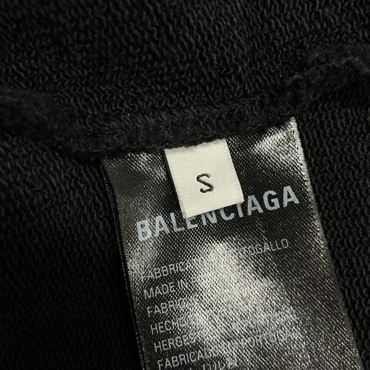 BALENCIAGA ロゴジップアップパーカー 古着・中古-6枚目のアイテム画像