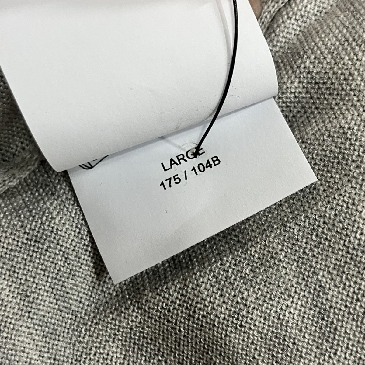 CHROME HEARTS ワイノット クロスパッチ ラグラン シルク x コットン ニットカットソー Tシャツ 古着・中古-6枚目のアイテム画像