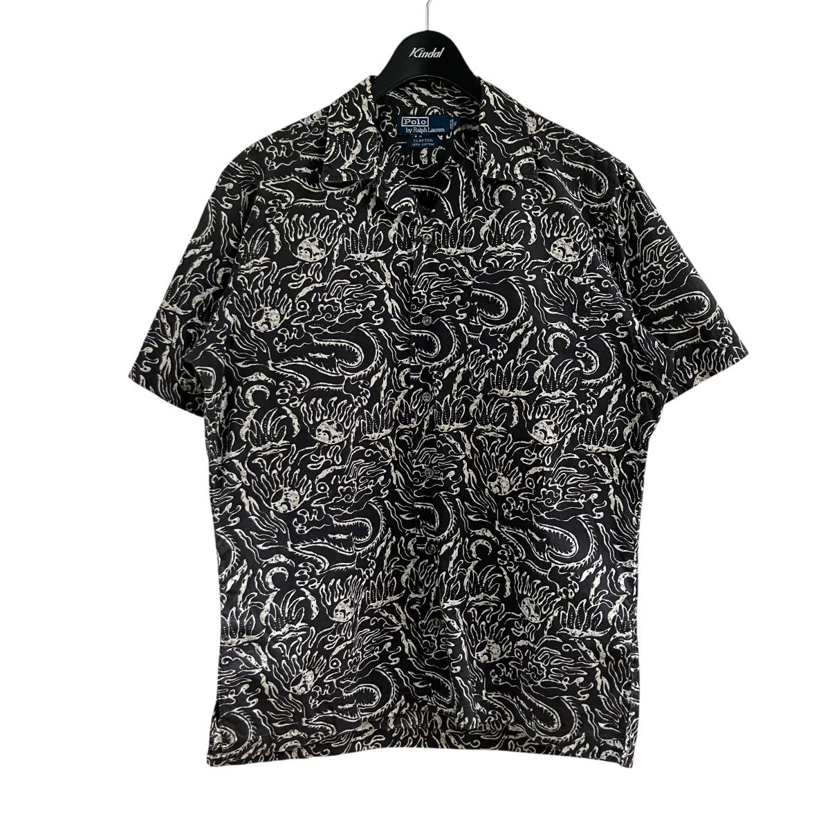 POLO RALPH LAUREN 総柄プリントハーフスリーブシャツ 古着・中古-1枚目のアイテム画像